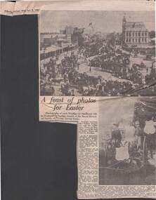 Newspaper - 1980 NEWSPAPER ARTICLE:  THE DISPLAY OF EARLY BENDIGO PHOTOS BY THE ROYAL HISTORICAL SOCIETY