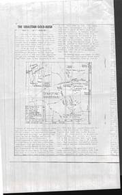 Document - PHOTOCOPIED ARTICLE OF 'THE SEBASTIAN GOLD-RUSH PART 1 & 2 . BY F. ROBBINS'