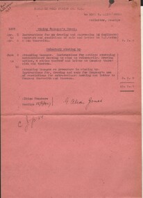 Document - MISS G ALICE JONES COLLECTION: ACCOUNT