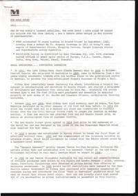 Document - THE MYER STORY 1911 TO 1981