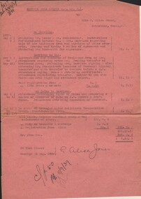 Document - MISS G ALICE JONES COLLECTION: ACCOUNT
