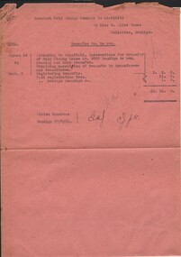 Document - MISS G ALICE JONES COLLECTION: ACCOUNT