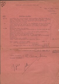 Document - MISS G ALICE JONES COLLECTION: ACCOUNT