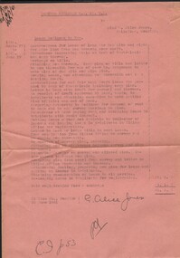 Document - MISS G ALICE JONES COLLECTION: ACCOUNT