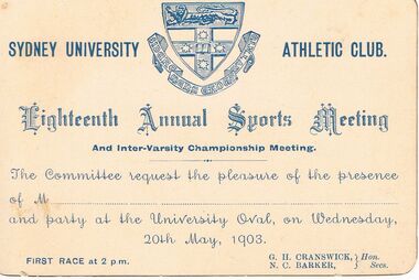 Document - LYDIA CHANCELLOR COLLECTION: ATHLETICS CARDS