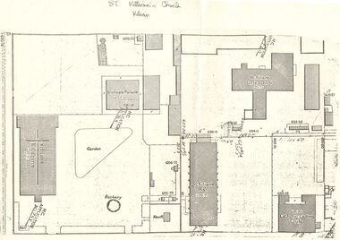 Document - PLAN OF THE AREA SURROUNDING: ST. KILIAN'S CHURCH