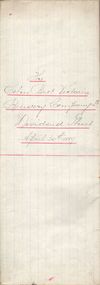 Document - COHN BROTHERS COLLECTION: HANDWRITTEN DIVIDEND SHEET DATED 1889