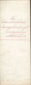 Document - COHN BROTHERS COLLECTION: HANDWRITTEN DIVIDEND SHEET DATED 1888