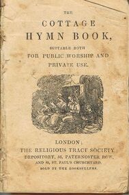Book - LYDIA CHANCELLOR COLLECTION:  ' THE COTTAGE HYMN BOOK'