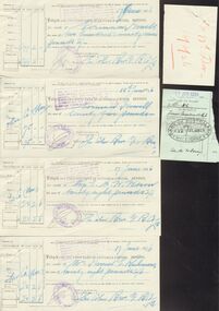 Document - COHN BROTHERS COLLECTION: PAYMENT SLIPS