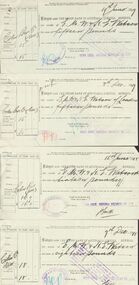 Document - COHN BROTHERS COLLECTION: PAYMENT SLIPS