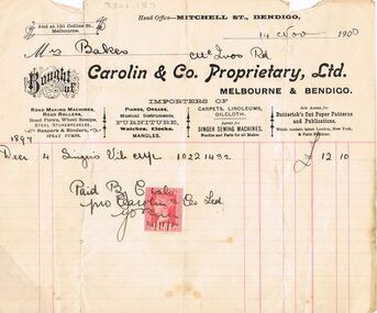 Document - LYDIA CHANCELLOR COLLECTION: CAROLIN & CO. PROPRIETARY, LTD