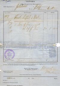 Document - LYDIA CHANCELLOR COLLECTION: THE DEPARTMENT OF GOLDFIELDS