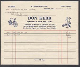 Document - DON KERR & SON SPORT & CYCLES