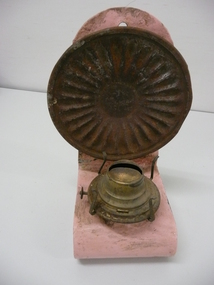 Domestic Object - TIN WALL LAMP KEROSENE