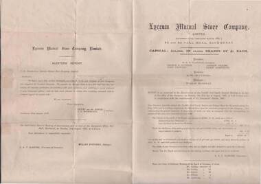 Document - LYCEUM MUTUAL STORE COMPANY