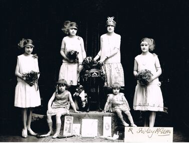 Photograph - PATRICIA COLES (NEE MCLEAN) COLLECTION: BENDIGO EASTER PARADE QUEEN COMPETITION 1927