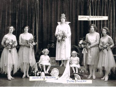 Photograph - PATRICIA COLES (NEE MCLEAN) COLLECTION: BENDIGO EASTER PARADE QUEEN COMPETITION 1926