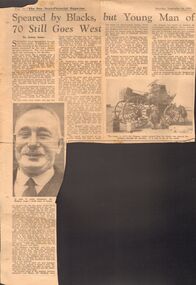 Newspaper - LYDIA CHANCELLOR COLLECTION: AUSTRALIAN HISTORY, September 16th