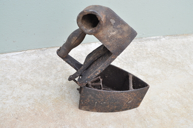 Domestic Object - CAST IRON STEAM IRON