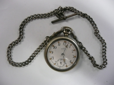 Accessory - POCKET WATCH AND FOB CHAIN, 1915
