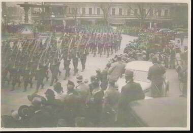 Photograph - QC BINKS COLLECTION: AIF PARADE