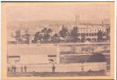 Photograph - ROSALIND PARK CARETAKERS COTTAGE, PALL MALL IN BACKGROUND