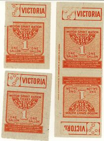 Ephemera - ENNIS BUCKRABANYULE COLLECTION: RATION TICKETS