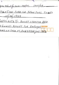 Document - ENNIS BUCKRABANYULE COLLECTION: ENVELOPE
