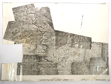 Map - FRED COWIE COLLECTION: AERIAL MAPS OF HEATHCOTE/EPPALOCK