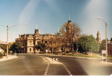 Postcard - TOWN HALL, BENDIGO