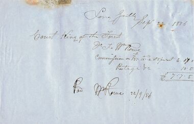 Document - ANCIENT ORDER OF FORESTERS NO. 3770 COLLECTION: MEMO