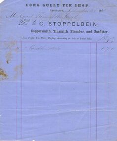 Document - ANCIENT ORDER OF FORESTERS NO 3770 COLLECTION: ACCOUNT