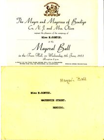 Document - GOETZE COLLECTION: PRINCESS THEATRE INVITATION