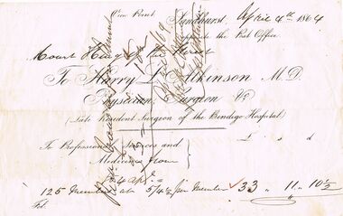 Document - ANCIENT ORDER OF FORESTERS NO 3770 COLLECTION: ACCOUNT