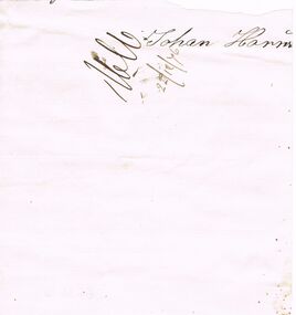 Document - ANCIENT ORDER OF FORESTERS NO. 3770 COLLECTION: NOTE