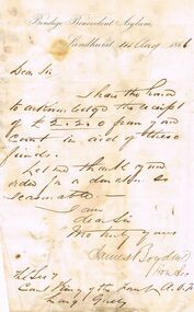 Document - ANCIENT ORDER OF FORESTERS NO. 3770 COLLECTION:  NOTE