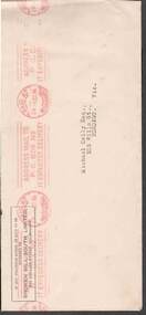 Document - KELLY AND ALLSOP COLLECTION: ENVELOPE, 01/10/1926
