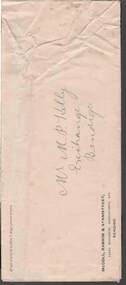 Document - KELLY AND ALLSOP COLLECTION: ENVELOPE
