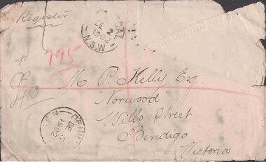 Document - KELLY AND ALLSOP COLLECTION: ENVELOPE, 02/12/1902