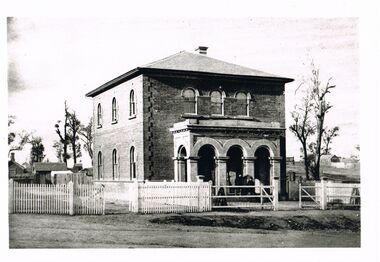 Photograph - WES HARRY COLLECTION:  LAND OFFICE VIEW STREET