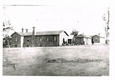 Photograph - WES HARRY COLLECTION: POLICE BARRACKS