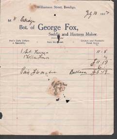 Document - W. BABIDGE COLLECTION: GEORGE FOX