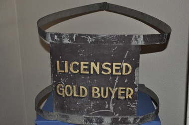 Sign - GOLD BUYER SHOP SIGN