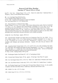 Document - AUCTION SALES - MINING CATALOGUE AUCTION SALES