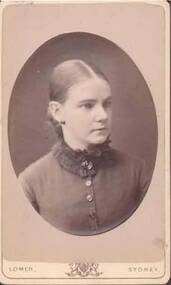 Photograph - PORTRAIT OF A YOUNG WOMAN