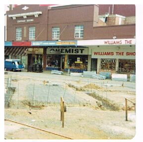 Photograph - EVA WILSON COLLECTION: HARGREAVES MALL CONSTRUCTION