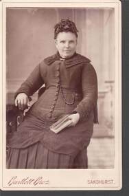 Photograph - CABINET PORTRAIT OF A LADY