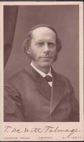 Photograph - T. DE WITT TOLMAGE
