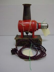 Slide - MAGIC LANTERN COLLECTION  MAGIC LANTERN PROJECTOR CONVERTED TO ELECTRICITY